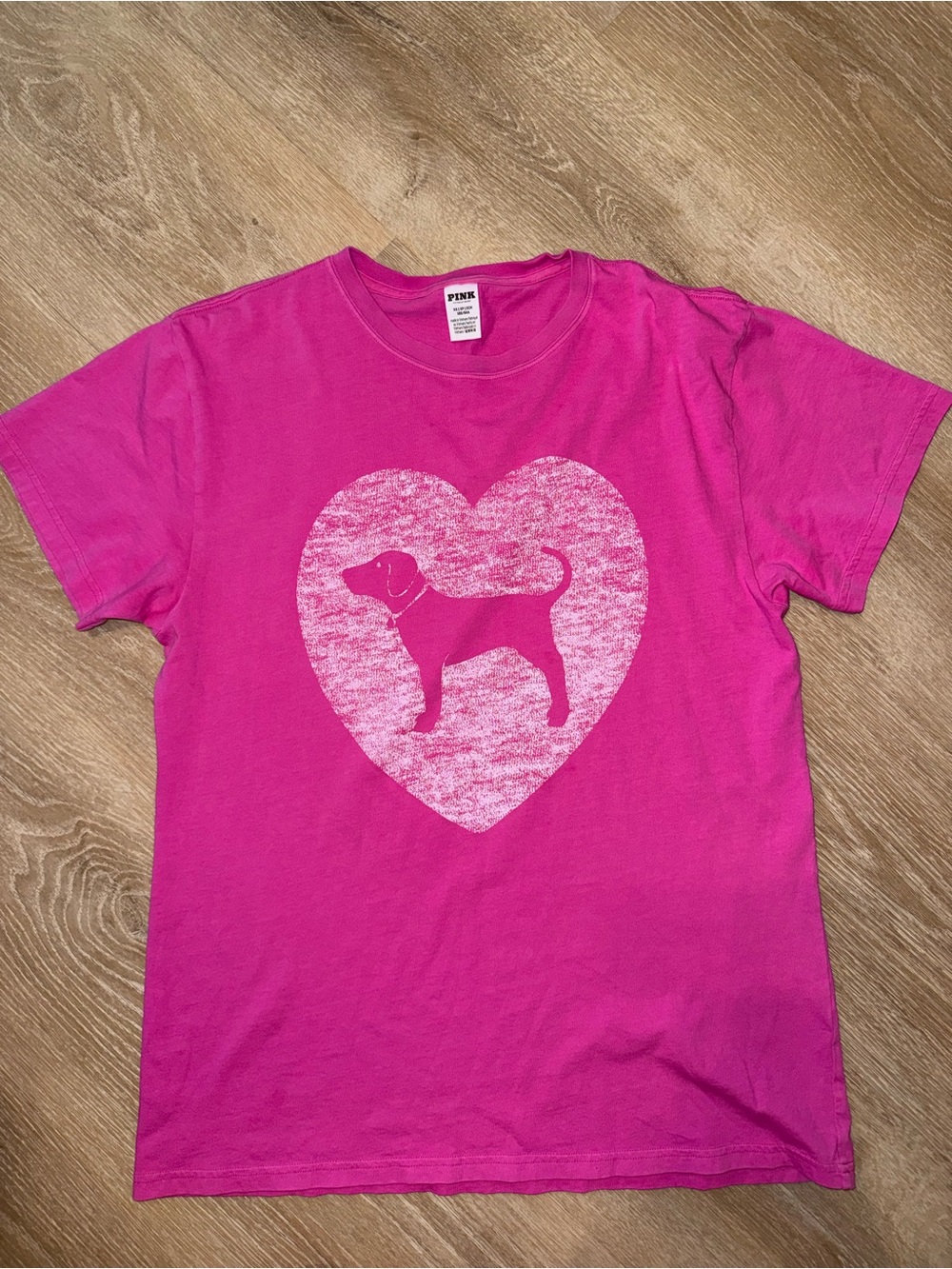 VS PINK dog tee